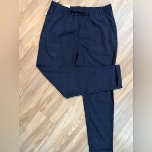 Zara Navy Blue Track Pants